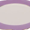 Best KARE Design Talerz Harlequin fioletowy Ø27cm - KARE