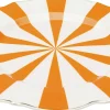 Sale KARE Design Talerz Harlequin pomarańczowy Ø22cm - KARE