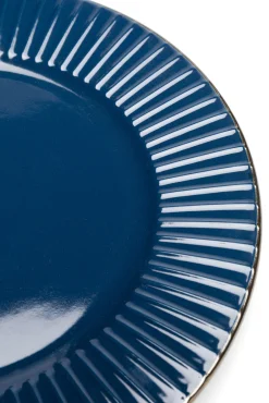 New KARE Design Talerz obiadowy ceramiczny niebieski Ø27 cm - KARE