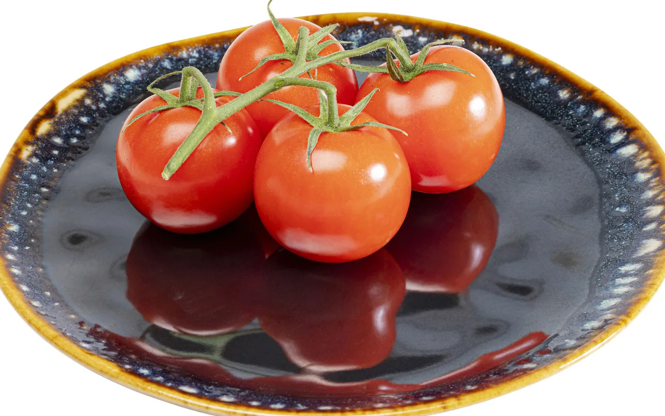 Hot KARE Design Talerz obiadowy kamionkowy ciemnoniebieski Ø26 cm - KARE