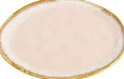 Clearance KARE Design Talerz obiadowy kamionkowy różowy Ø26 cm - KARE