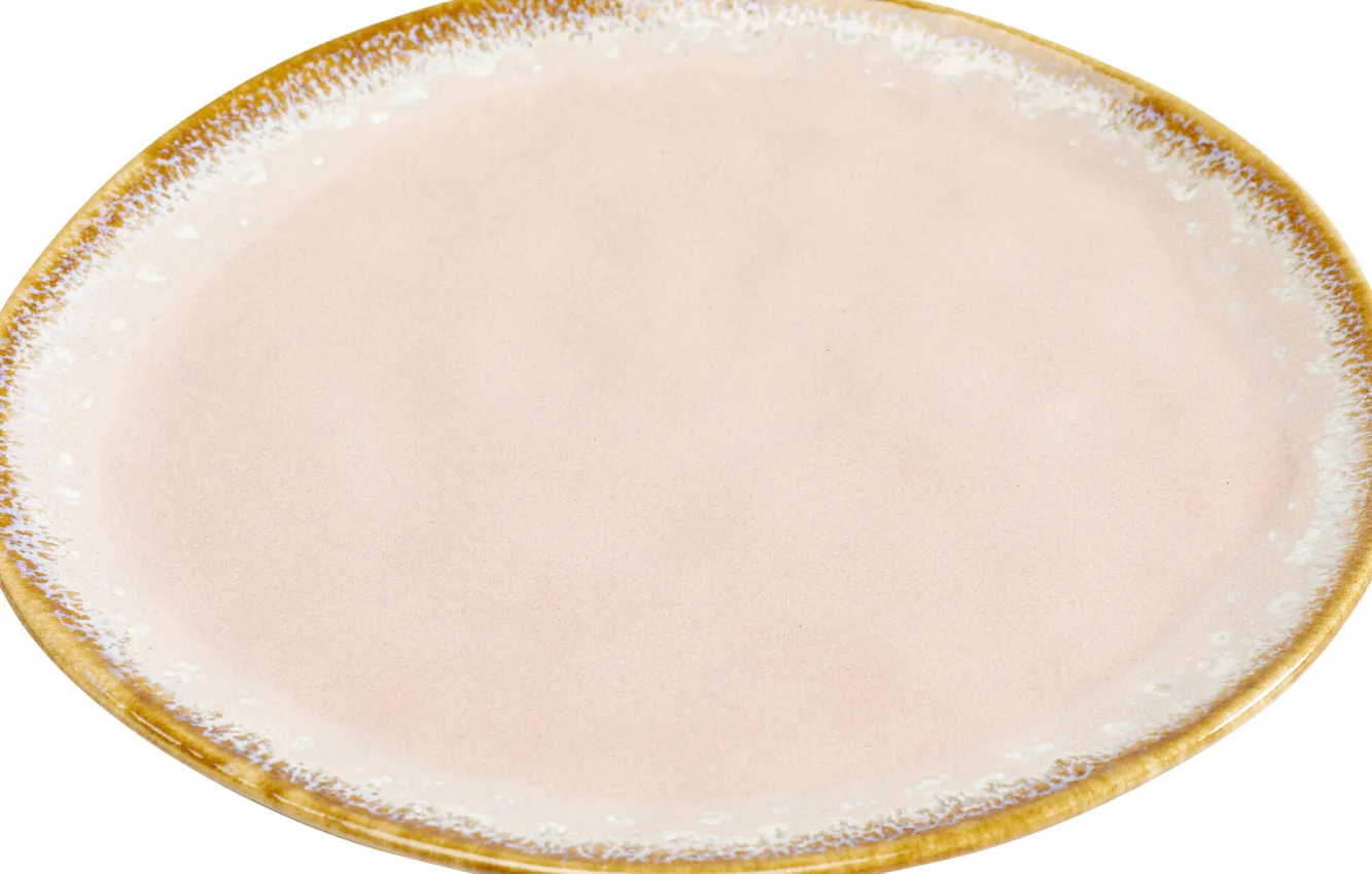 Clearance KARE Design Talerz obiadowy kamionkowy różowy Ø26 cm - KARE