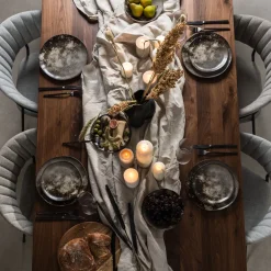 Clearance KARE Design Talerz obiadowy Savannah Ø26 cm brązowo-szary - KARE