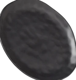 Fashion KARE Design Talerz Organic 26 cm czarny - KARE