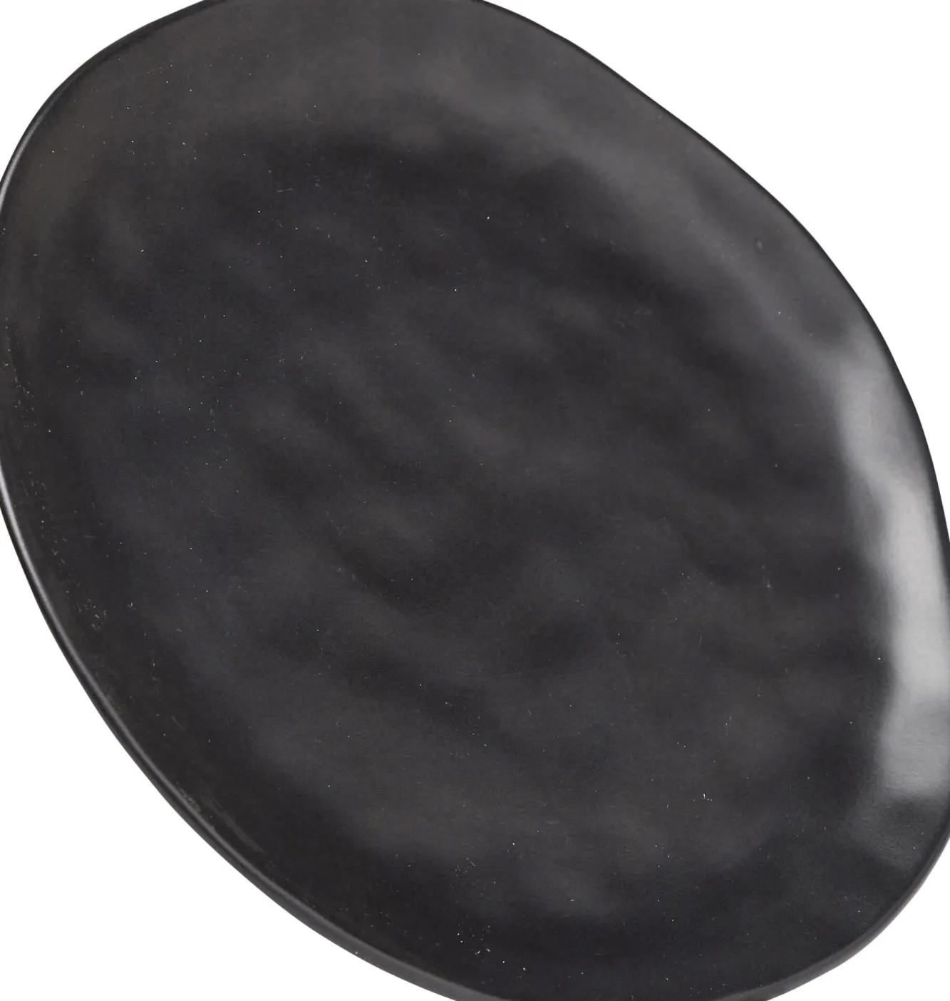 Fashion KARE Design Talerz Organic 26 cm czarny - KARE