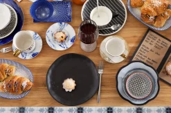 Fashion KARE Design Talerz Organic 26 cm czarny - KARE