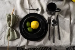 Online KARE Design Talerz Organic 20 cm czarny - KARE