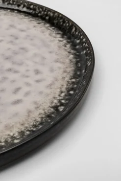 Sale KARE Design Talerz szary obiadowy kamionka Ø27 cm - KARE