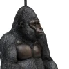 Sale KARE Design Uchwyt na papier toaletowy Sitting Monkey Gorilla 33x51 cm - KARE