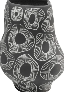 Outlet KARE Design Wazon Anemone szary 33cm - KARE