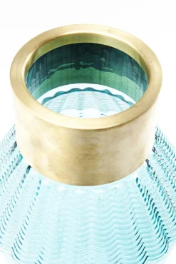 Fashion KARE Design Wazon Barfly Ø18x43 cm jasnoniebieski - KARE