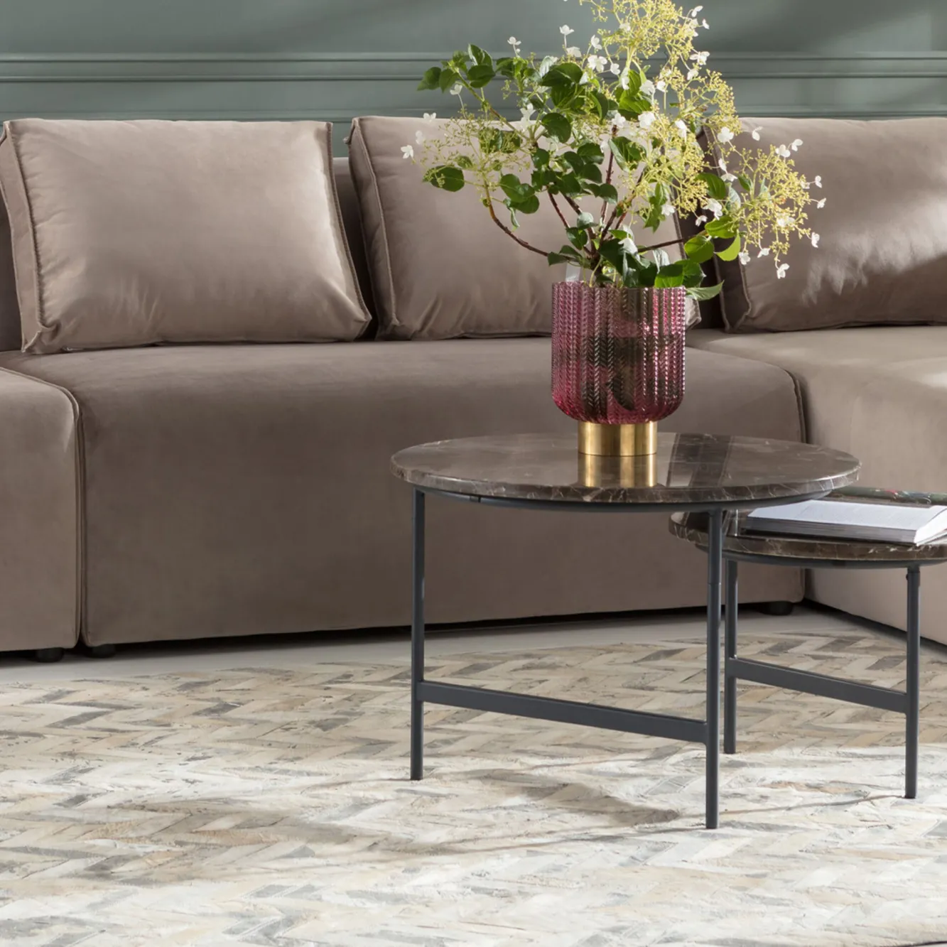 New KARE Design Wazon Barfly Ø17x20 cm różowy - KARE