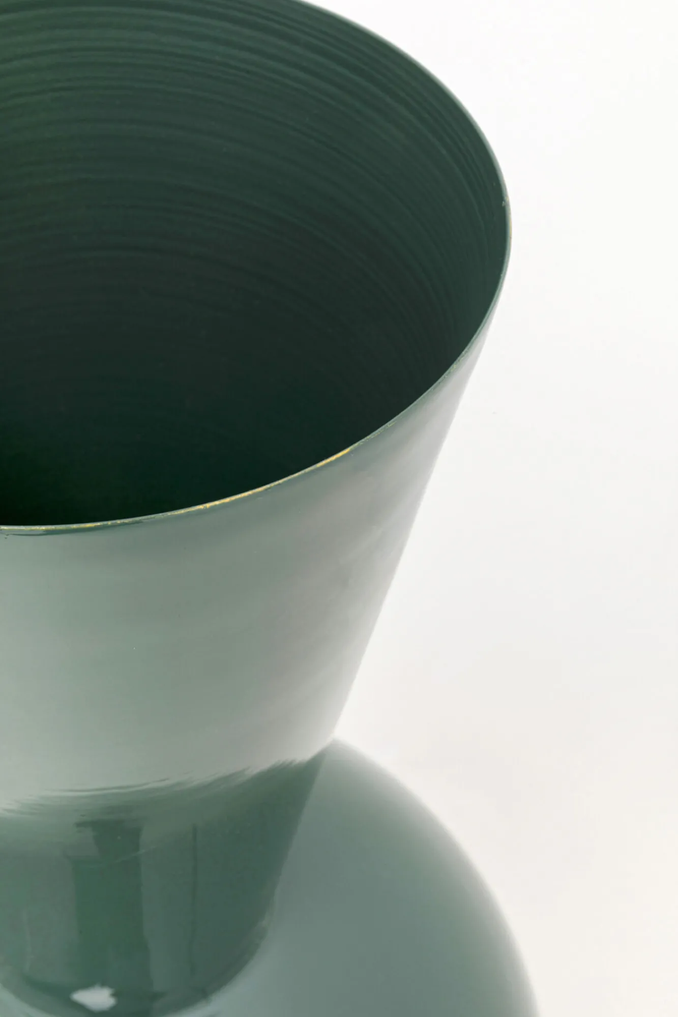 Online KARE Design Wazon Blow niebieskozielony 60cm - KARE