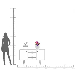 Hot KARE Design Wazon Body Parts 21x25 cm biały - KARE