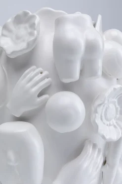 Hot KARE Design Wazon Body Parts 21x25 cm biały - KARE