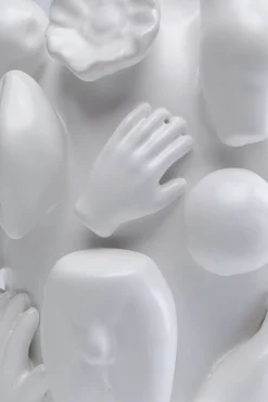 Hot KARE Design Wazon Body Parts 21x25 cm biały - KARE