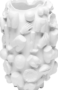 Fashion KARE Design Wazon Body Parts 25x37 cm biały - KARE