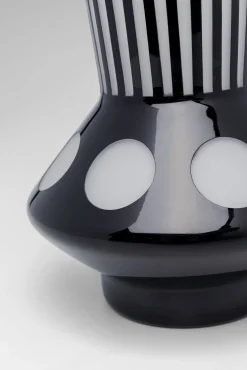 Discount KARE Design Wazon Brillar Ø22x40 cm czarno-biały - KARE