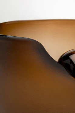 Online KARE Design Wazon Buckle brązowy 21cm - KARE