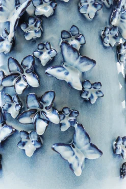 Online KARE Design Wazon Butterflies 28x50 cm jasnoniebieski - KARE
