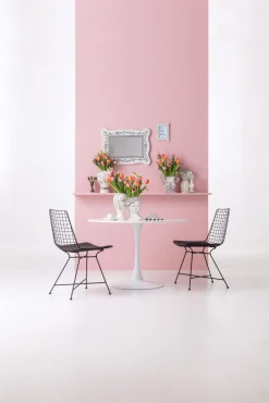 Fashion KARE Design Wazon ceramiczny biały motyw kobiety 21x26 cm - KARE