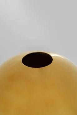 Hot KARE Design Wazon ceramiczny złoty Ø15 cm - KARE