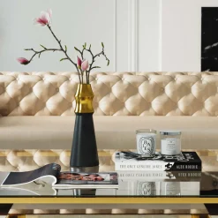 Outlet KARE Design Wazon Ciera Ø14x35 cm czarno-złoty - KARE