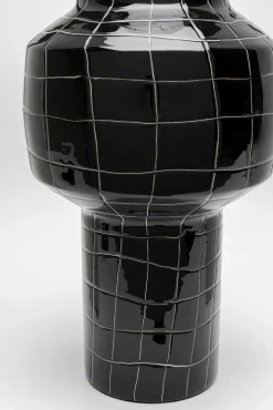 Discount KARE Design Wazon czarny stal emaliowana Ø19x42 cm - KARE