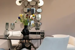 New KARE Design Wazon czarny z motywem ludzkiego ciała ceramiczny 16x22 cm - KARE