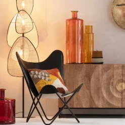 Best KARE Design Wazon czerwony szklany Ø35x45 cm - KARE