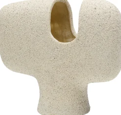 Sale KARE Design Wazon dekoracyjny beżowy 21x25 cm - KARE