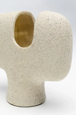 Sale KARE Design Wazon dekoracyjny beżowy 21x25 cm - KARE