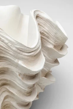 Hot KARE Design Wazon dekoracyjny duży w kształcie muszli 49x29 cm - KARE