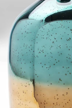 Discount KARE Design Wazon dekoracyjny Lizy Shine Multi Ø27x50 cm turkusowo-brązowy - KARE