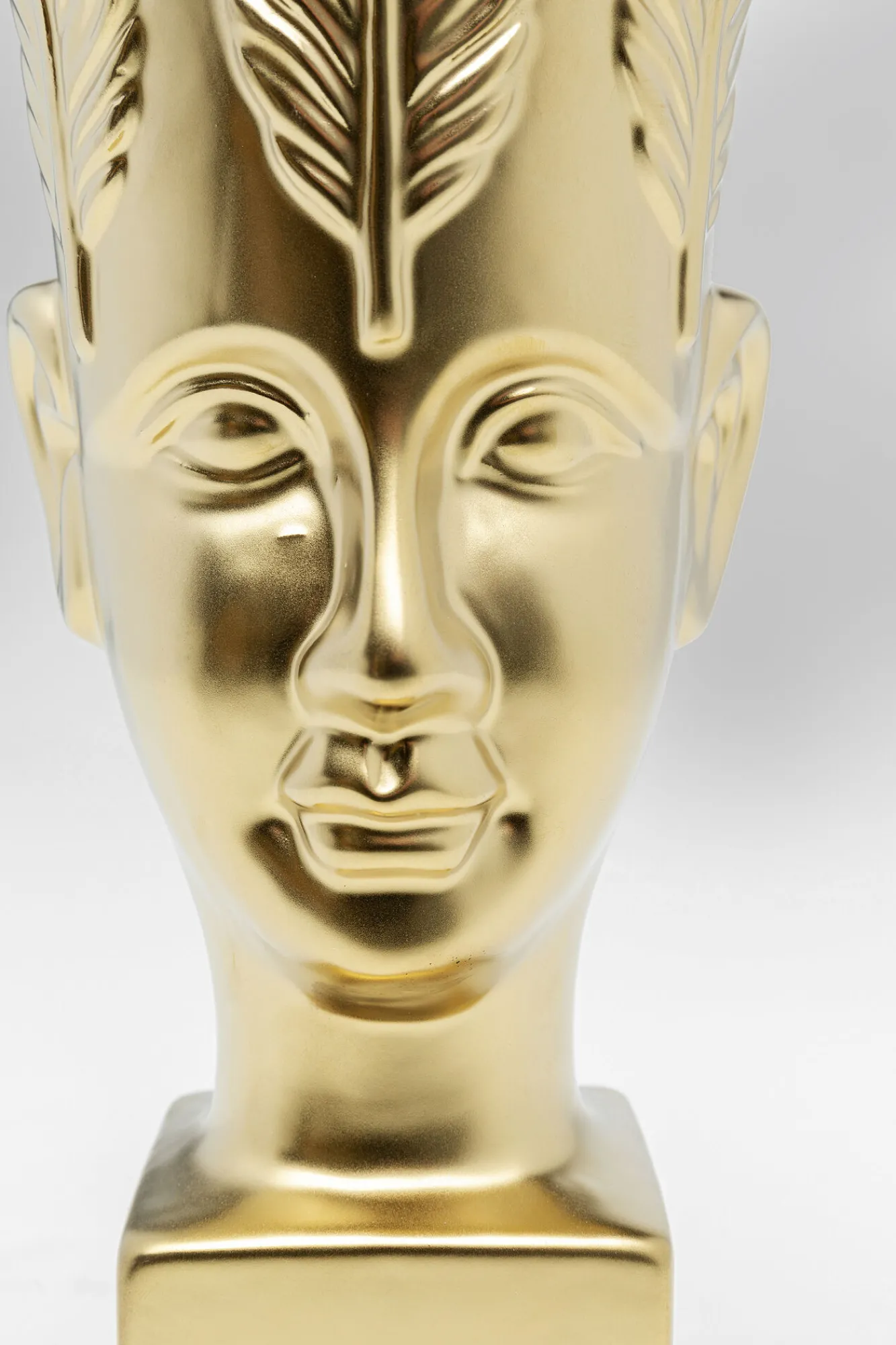 Fashion KARE Design Wazon dekoracyjny Rosto Ø12x25 cm złoty - KARE