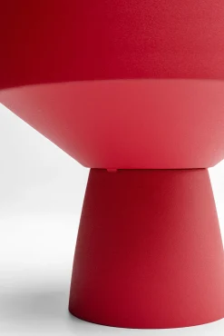 Fashion KARE Design Wazon dekoracyjny stalowy Ø26x25 cm czerwony - KARE