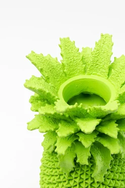 Outlet KARE Design Wazon dekoracyjny zielony ananas Ø15x30 cm - KARE
