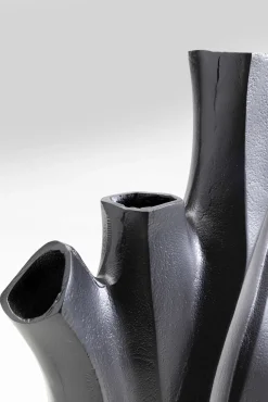 Discount KARE Design Wazon do salonu czarny z aluminium 26x29 cm - KARE