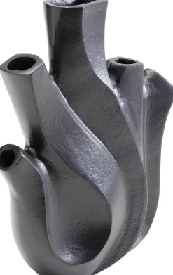 Sale KARE Design Wazon do salonu czarny z aluminium 19x25 cm - KARE