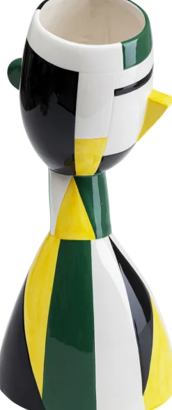 Hot KARE Design Wazon Happy Face 21x43 cm kolorowy - KARE