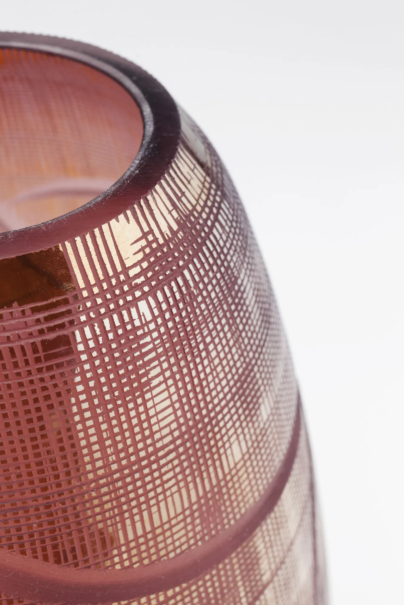 Outlet KARE Design Wazon Jupiter Ø18x36 cm różowy - KARE