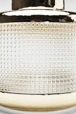 Clearance KARE Design Wazon LA Noble ∅20x19 cm transparentno-złoty - KARE