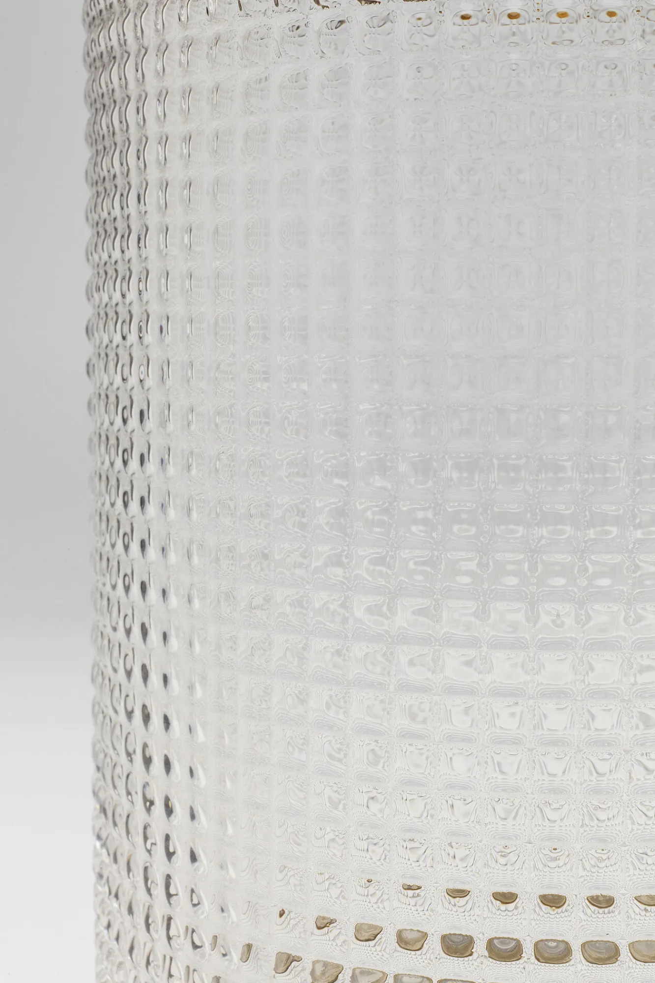 Online KARE Design Wazon LA Noble ∅15x30 cm transparentno-złoty - KARE