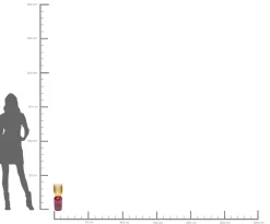 Hot KARE Design Wazon Marvelous Duo Ø13x38 cm fioletowo-żółty - KARE