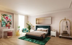 Hot KARE Design Wazon Marvelous Duo Ø13x38 cm fioletowo-żółty - KARE