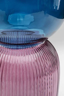 Hot KARE Design Wazon Marvelous Duo Ø17x40 cm fioletowo-niebieski - KARE