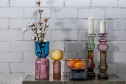 Fashion KARE Design Wazon Marvelous Duo Ø15x31 cm fioletowo-żółty - KARE