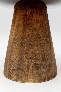 New KARE Design Wazon mały brązowy szkło i drewno paulownia Ø16x21 cm - KARE