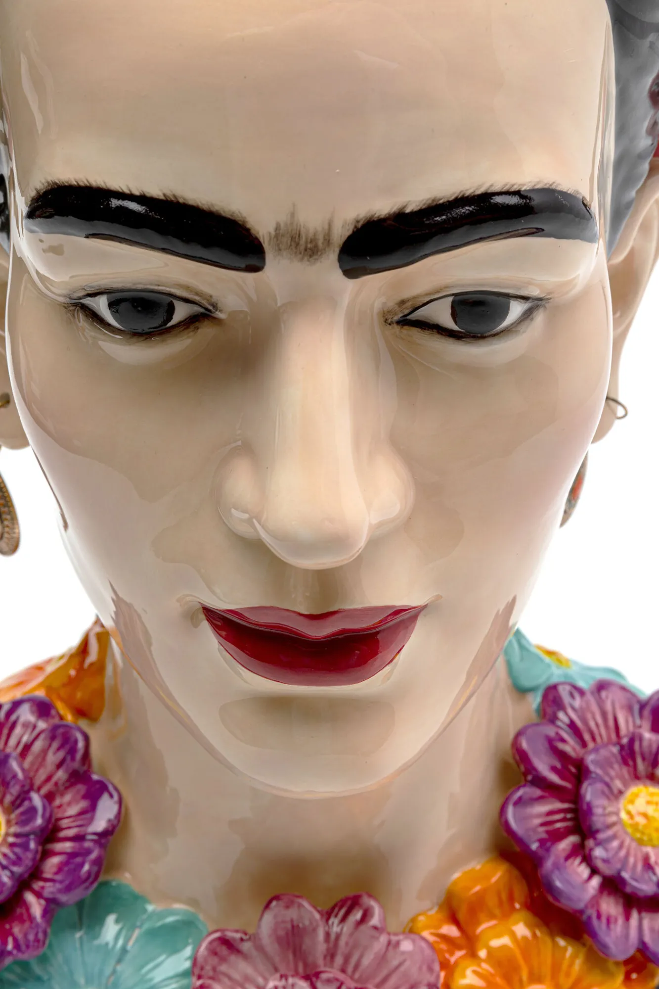 Discount KARE Design Wazon Muse Flowers 29x34 cm kolorowy - KARE