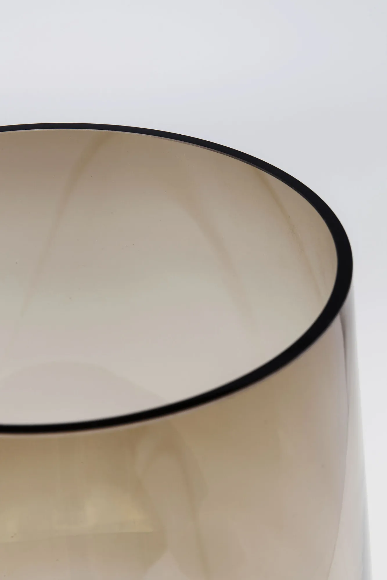 New KARE Design Wazon Noble Ring Ø24x40 cm brązowy - KARE